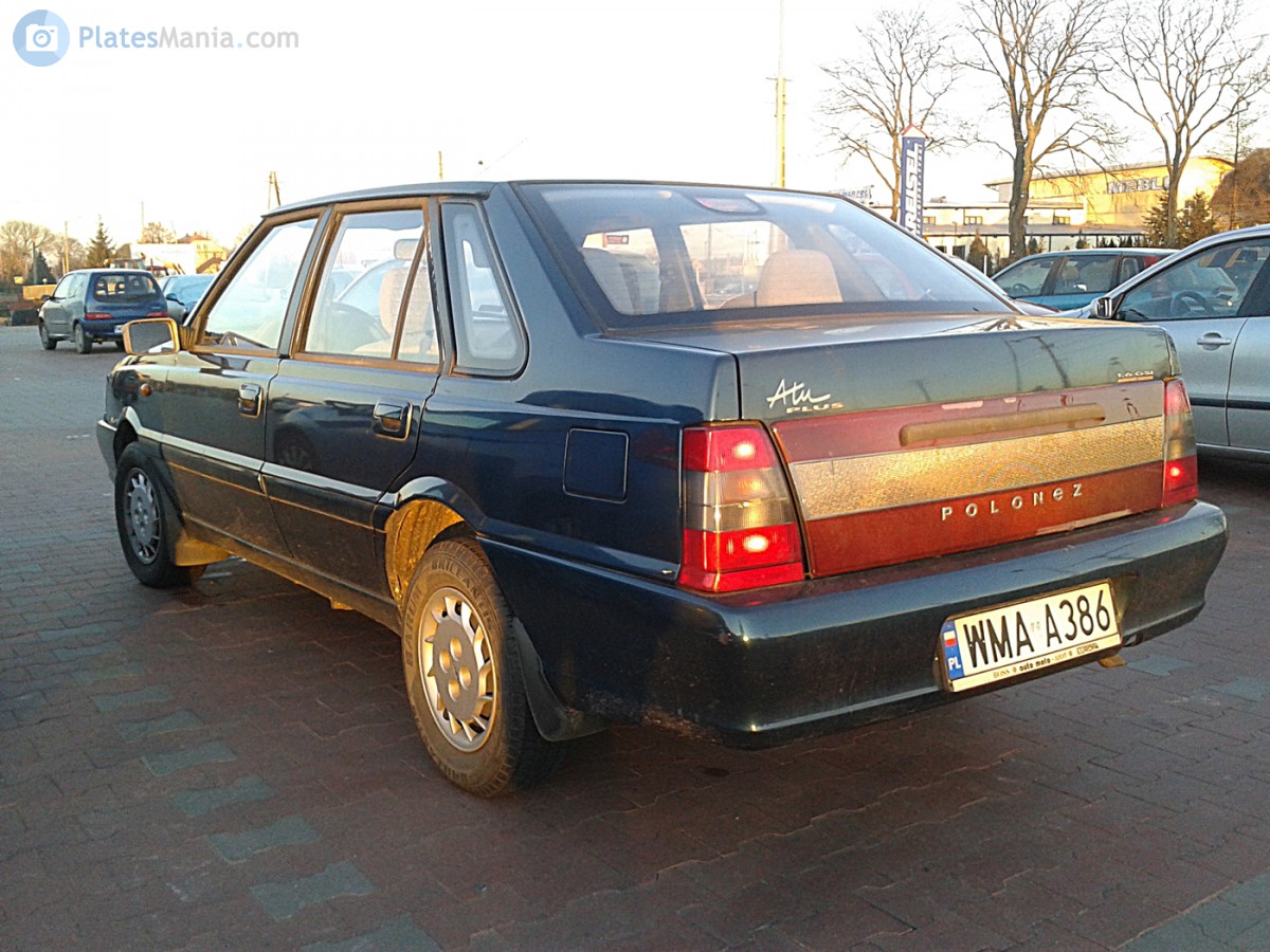 WMA A386, FSO Polonez 1st gen Sedan (Atu Plus), 3rd facelift, 1997–2002
