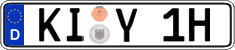 German license plate, Plates for oldtimers (type 