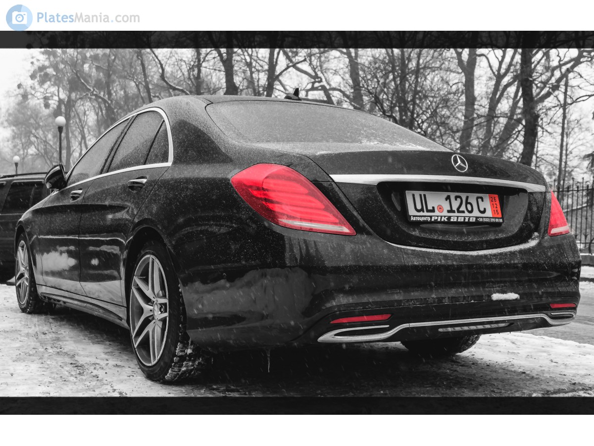 UL 126 C, Mercedes-Benz S-Klasse 8th gen Sedan (W222/V222), 2013–2020