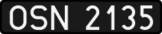 License plates of Poland, 1976 year system