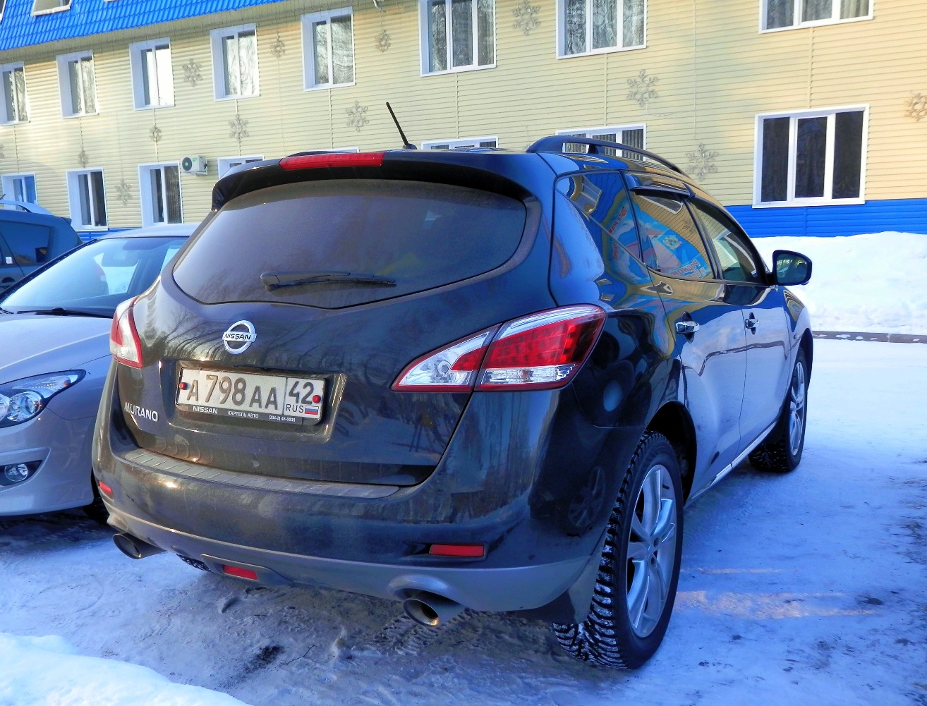 а 798 аа 42, Nissan Murano 2nd gen SUV (Z51), 2007–2016