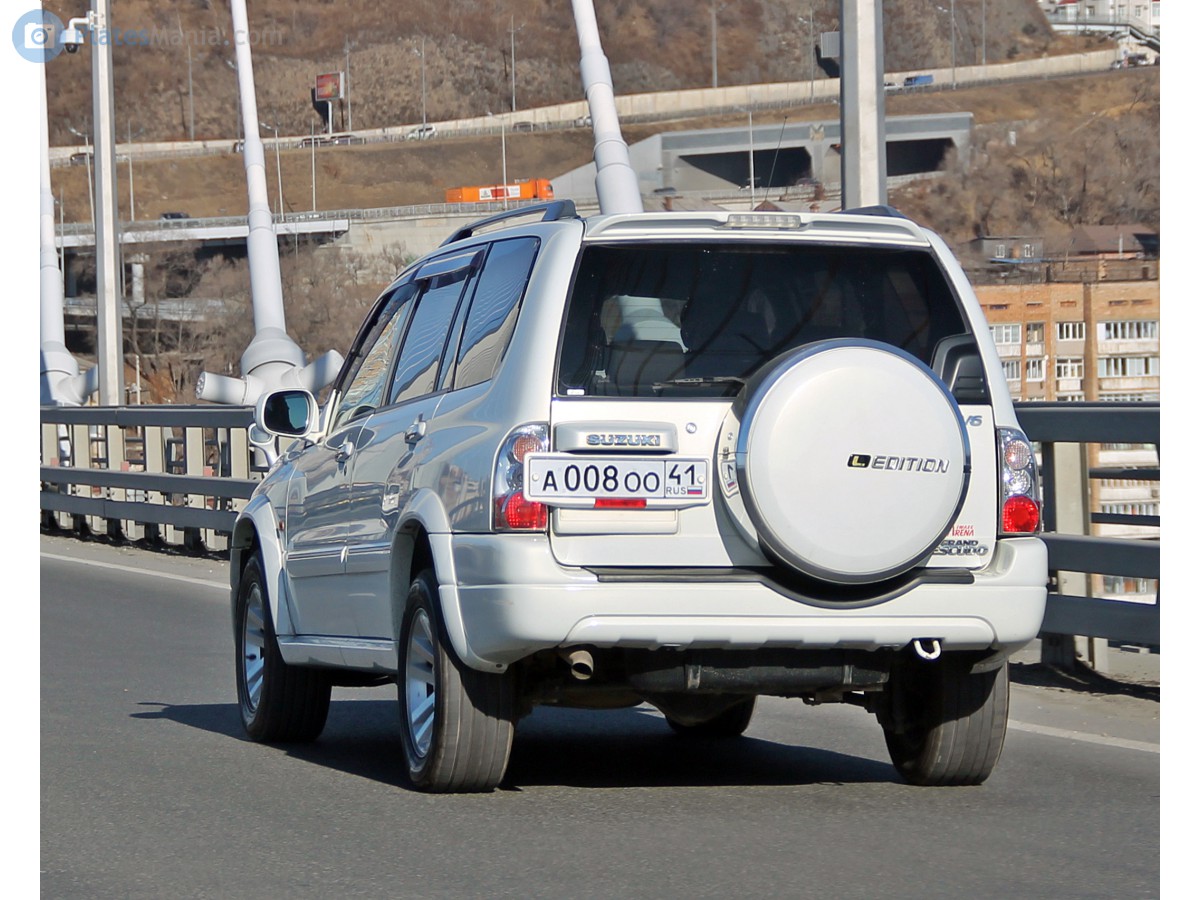 а 008 оо 41, Suzuki Grand Escudo 1st gen (TX92W), facelift, 2003–2005