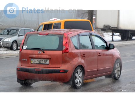 BH 1891 BE, Nissan Note