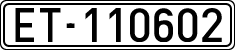 License plates of Spain, Official and military plates
