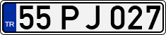 License plate of Turkey, Regular plates