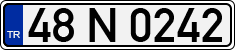License plate of Turkey, Regular plates