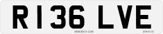 License plate of the United Kingdom, 1983 year system