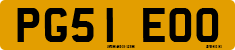 License plate of the United Kingdom, 2001 year system