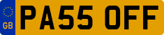 License plate of the United Kingdom, 2001 year system
