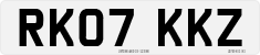 License plate of the United Kingdom, 2001 year system