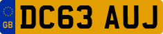 License plate of the United Kingdom, 2001 year system