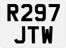 License plate of the United Kingdom, 1983 year system
