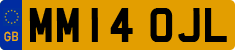 License plate of the United Kingdom, 2001 year system