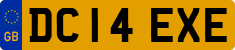 License plate of the United Kingdom, 2001 year system