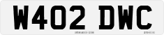 License plate of the United Kingdom, 1983 year system