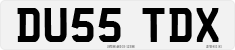 License plate of the United Kingdom, 2001 year system