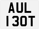 License plate of the United Kingdom, 1963 year system
