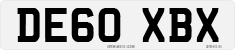 License plate of the United Kingdom, 2001 year system