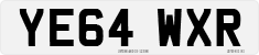 License plate of the United Kingdom, 2001 year system