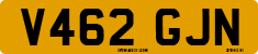 License plate of the United Kingdom, 1983 year system