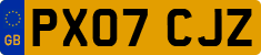 License plate of the United Kingdom, 2001 year system