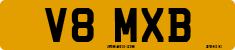 License plate of the United Kingdom, 1983 year system