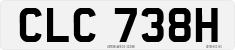 License plate of the United Kingdom, 1963 year system