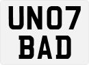 License plate of the United Kingdom, 2001 year system