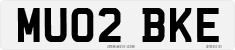 License plate of the United Kingdom, 2001 year system