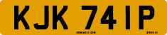 License plate of the United Kingdom, 1963 year system