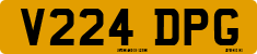 License plate of the United Kingdom, 1983 year system