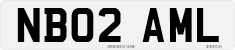 License plate of the United Kingdom, 2001 year system