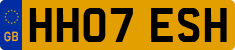 License plate of the United Kingdom, 2001 year system