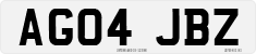 License plate of the United Kingdom, 2001 year system