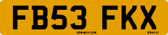 License plate of the United Kingdom, 2001 year system