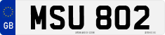 License plate of the United Kingdom, 1932 year system