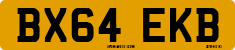 License plate of the United Kingdom, 2001 year system