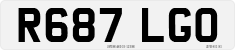 License plate of the United Kingdom, 1983 year system