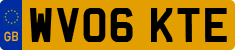 License plate of the United Kingdom, 2001 year system