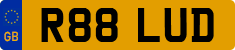 License plate of the United Kingdom, 1983 year system