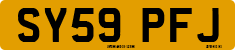 License plate of the United Kingdom, 2001 year system