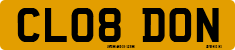License plate of the United Kingdom, 2001 year system