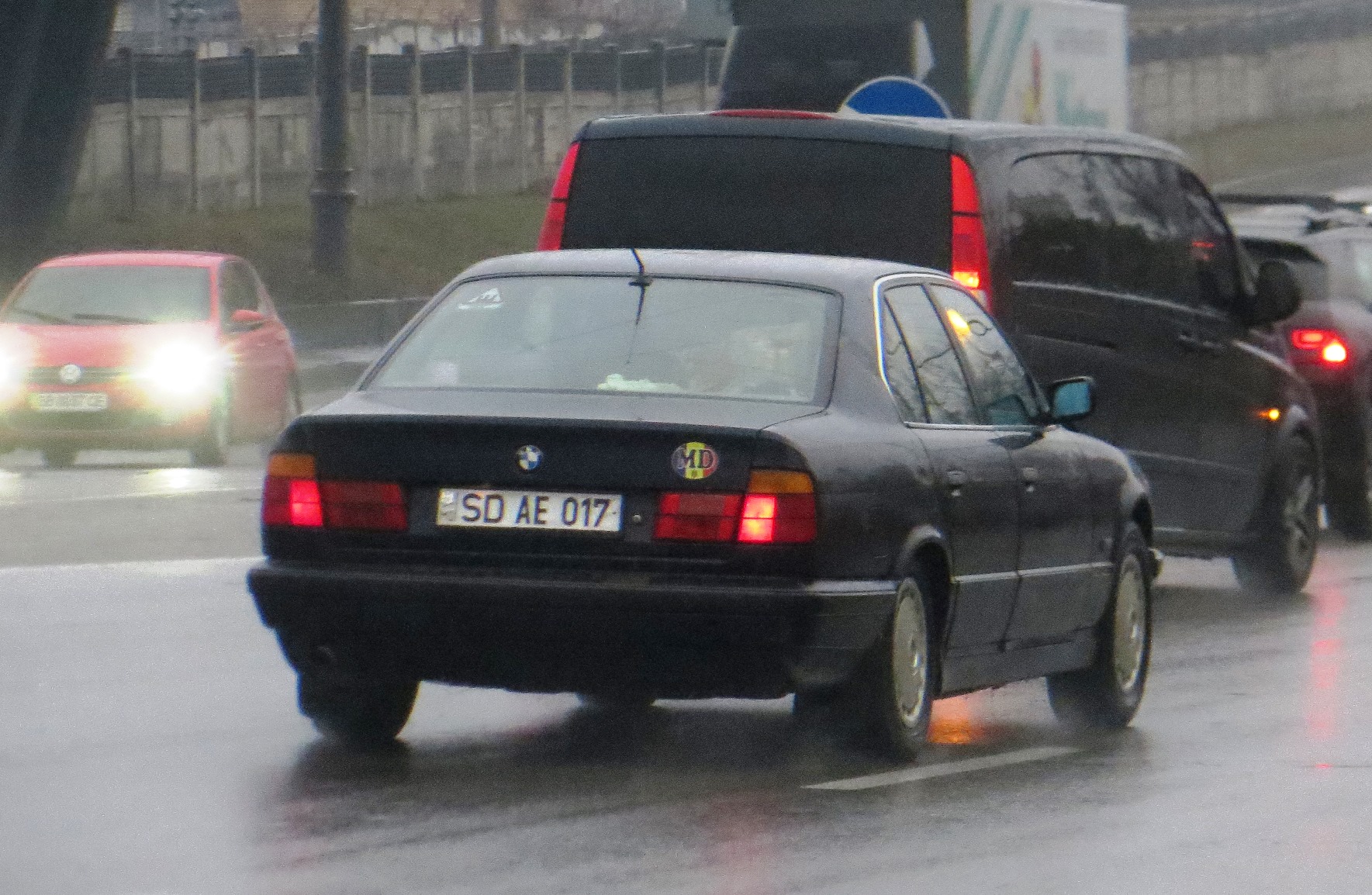SD AE 017, BMW 5 Series 3rd gen Sedan (E34), 1988–1995