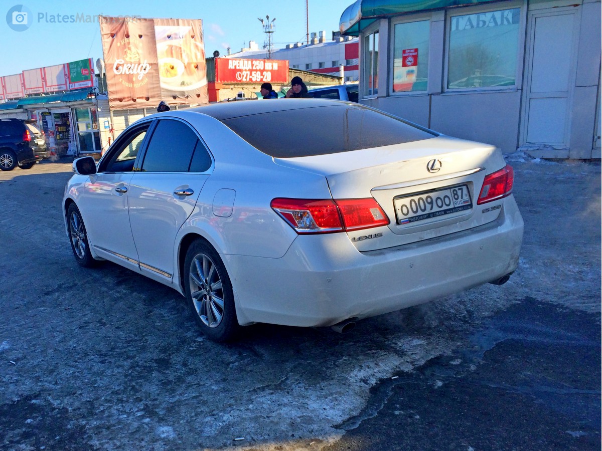 о 009 оо 87, Lexus ES 5th gen (XV40), 2006–2012