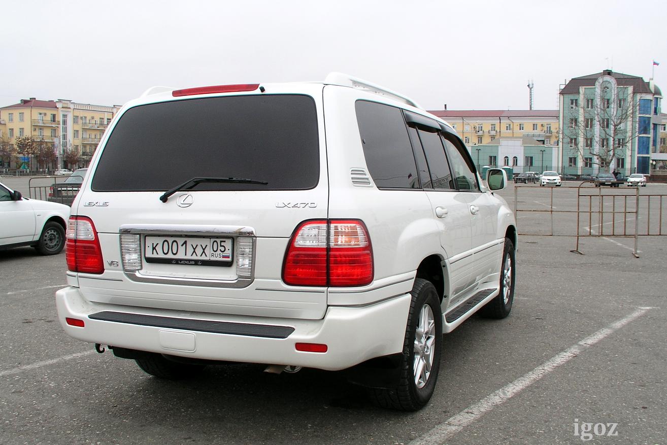 к 001 хх 05, Lexus LX 