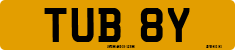 License plate of the United Kingdom, 1963 year system