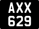 License plate of the United Kingdom, 1932 year system