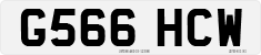 License plate of the United Kingdom, 1983 year system