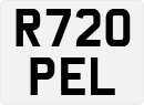 License plate of the United Kingdom, 1983 year system
