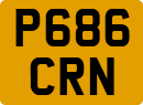 License plate of the United Kingdom, 1983 year system